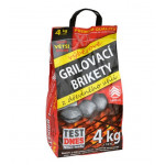 Brikety grilovací XXL 4kg/bal.-AKCE