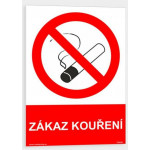 Cedule-Zákaz vstupu, bezpečnostní tabulka