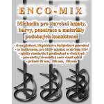 Míchadlo 100mm dvouspirálové 