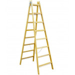 Štafle dřevěné 5 příček/L=166,5cm