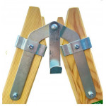 Štafle dřevěné 5 příček PROFI/L=166,5cm