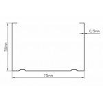 Profil SDK- CW 75/2,60m- 8ks/bal.
