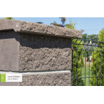 CS-stříška štípaná 20cm barevná- 44ks/pal.