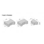 CS-KOST 6 šedá standart KRAJ- 10,93m2/pal.