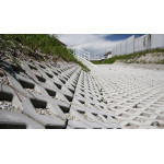 CS-Zatravňovací tvárnice 60x40x  8 šedá VELKÁ- 44ks/pal.