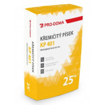 Písek křemičitý PRO-DOMA KP 401 25kg- 48pt/pal.