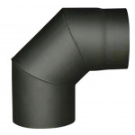 Koleno kouřové ABX120mm/1,5mm/90°