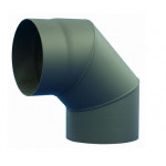Koleno kouřové ABX125mm/1,5mm/90°