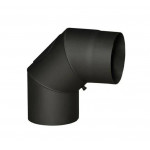 Koleno kouřové ABX125mm/1,5mm/90° čistící