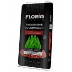 Mulčovací kůra dekorační barevná Hnědá AGRO FLORIA- 70L