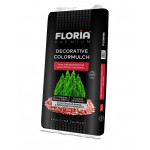Mulčovací kůra dekorační barevná Cihlová AGRO FLORIA- 70L