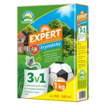 Hnojivo trávnikové EXPERT 3v1 krystalické- 1kg