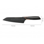 FIS-Nůž Santoku 17cm , EDGE (10030974) - kuchyň